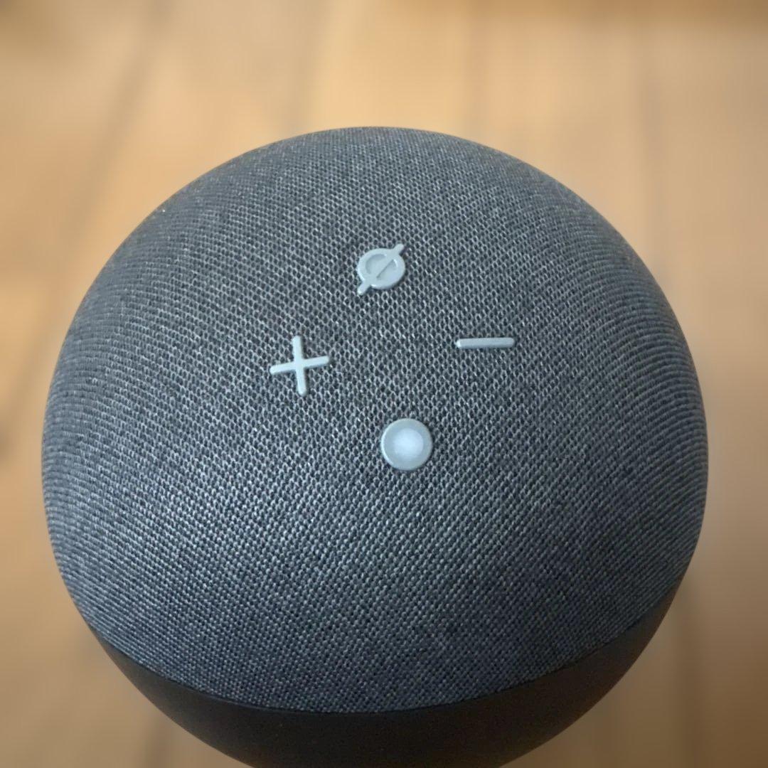 美品 Amazon Echo（第4世代） ブラック