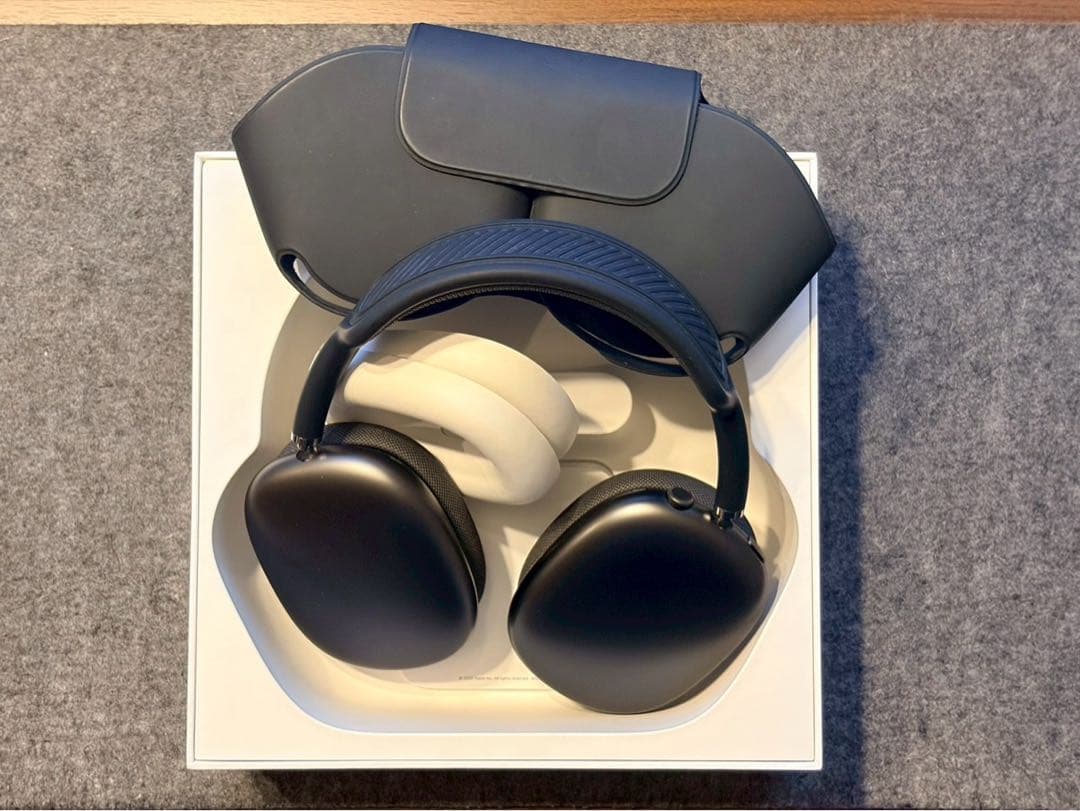 【おまけ付き】Apple AirPods Max スペースグレー 本体　第一世代