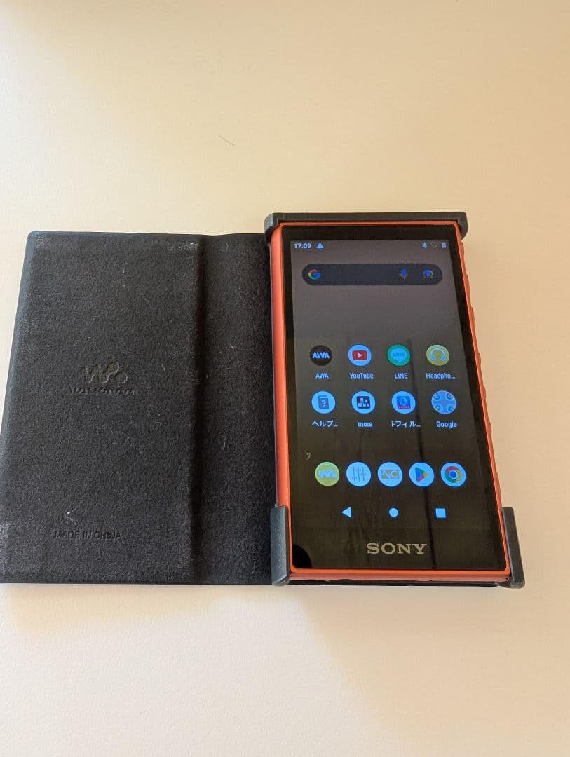 【SONY　NW-A105 ポータブルーディオプレーヤー】