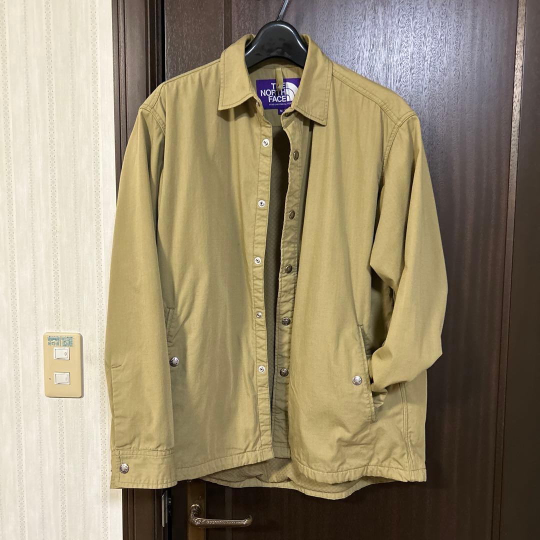 ノースフェイス パープルレーベルシャツジャケットNY2104N ベージュ M