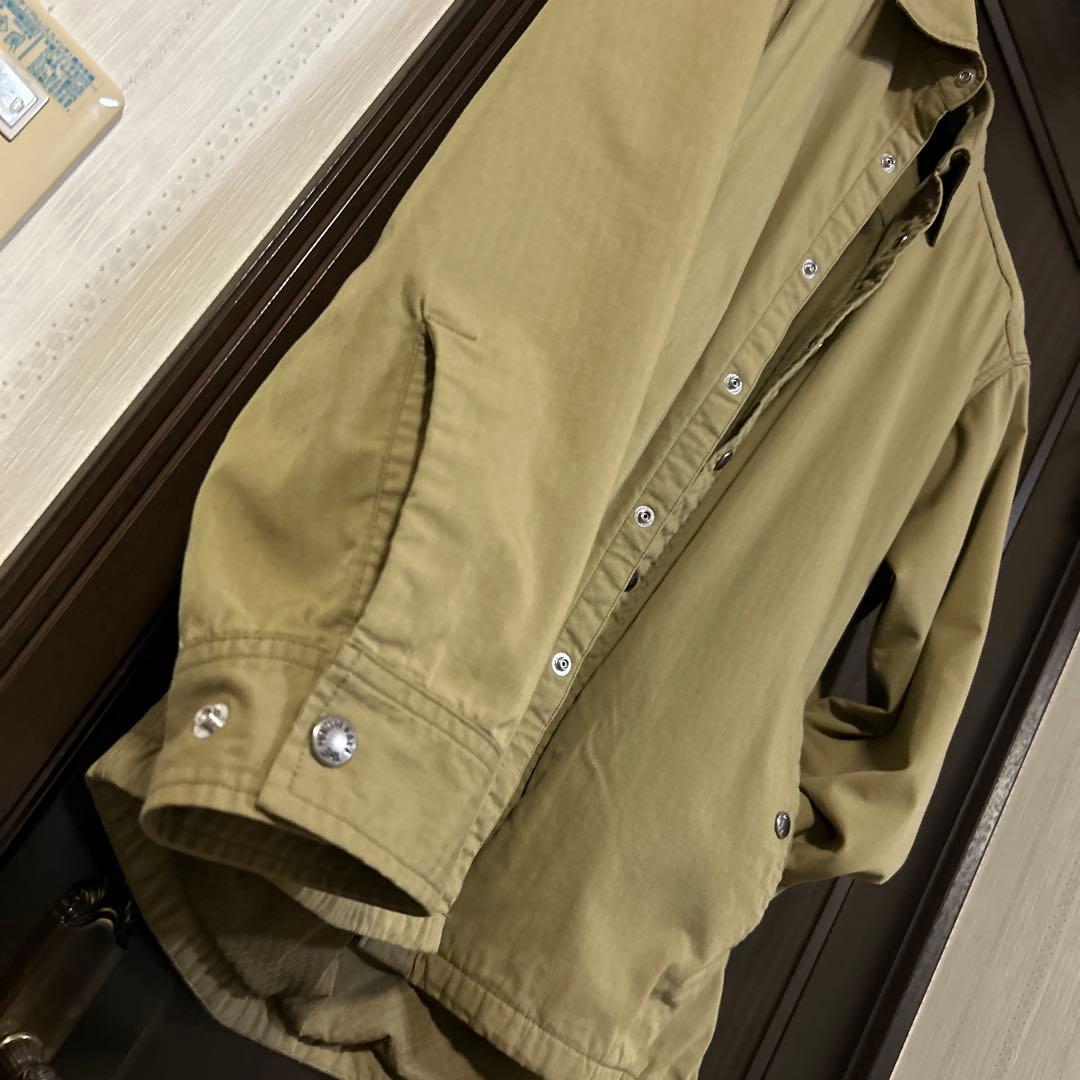 ノースフェイス パープルレーベルシャツジャケットNY2104N ベージュ M