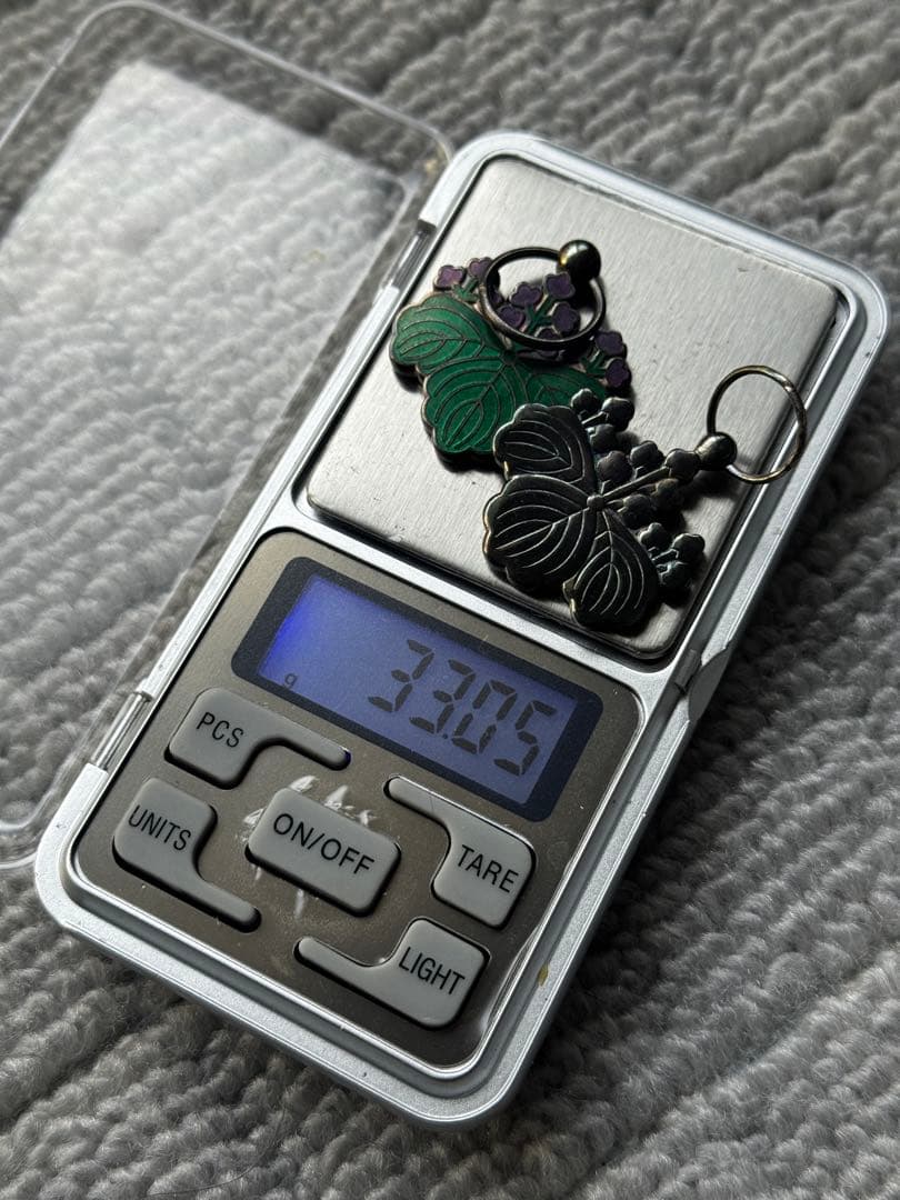 勲章 白色桐葉章　青色桐葉章 2点セット 純銀製　33.1g 徽章 記念章