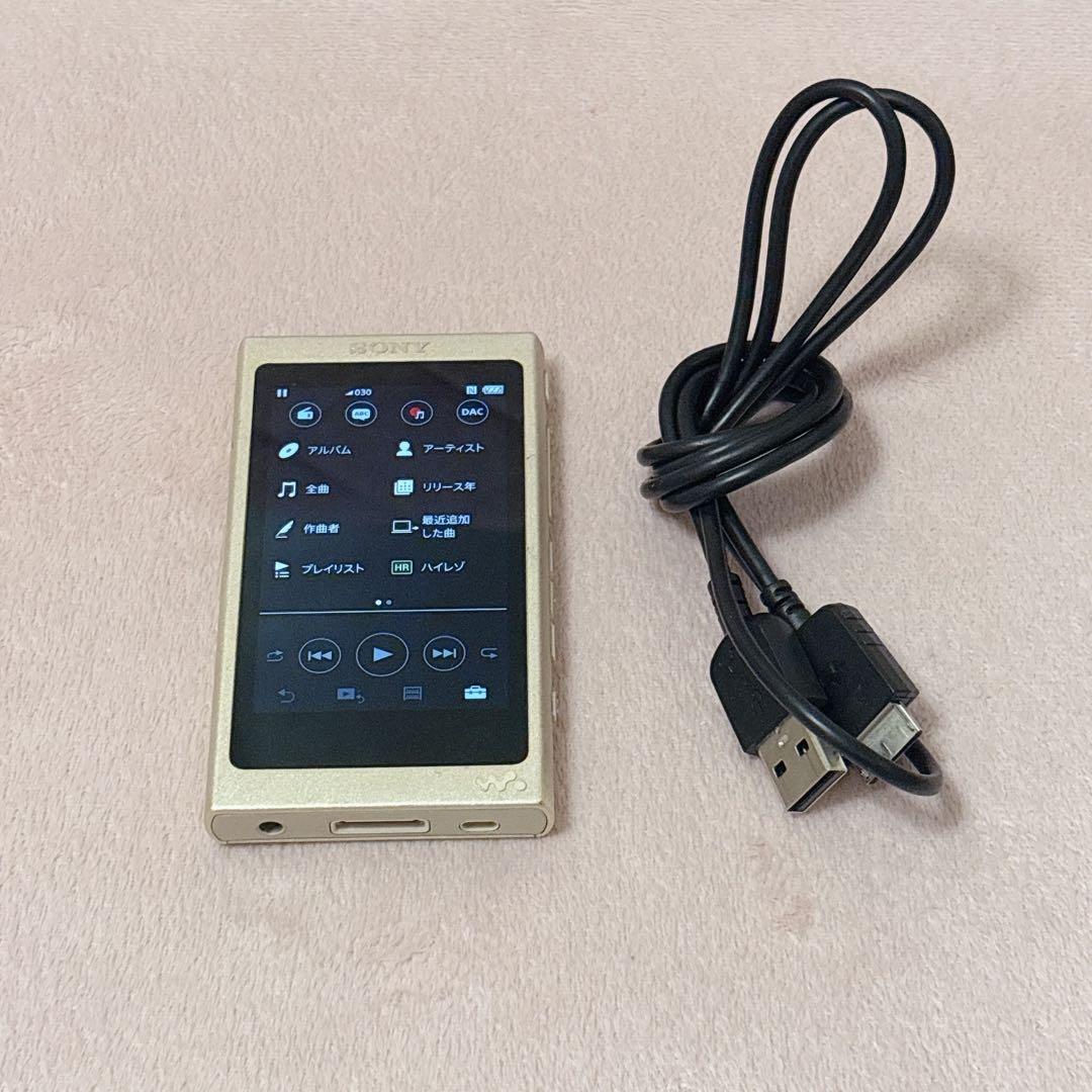 SONY ウォークマン 16GB NW-A45 ペールゴールド