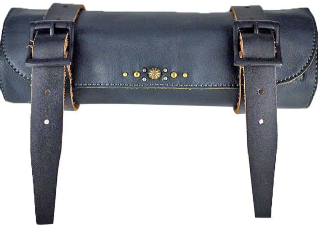 VIN&AGE TYPE VTB1 レザーツールロール ネイビー/ゴールド