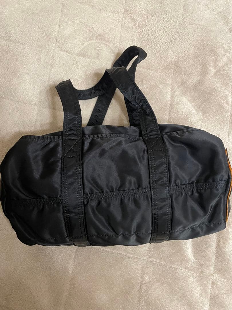 PORTER タンカーブラック ドラムバッグS ミニボストンバッグ