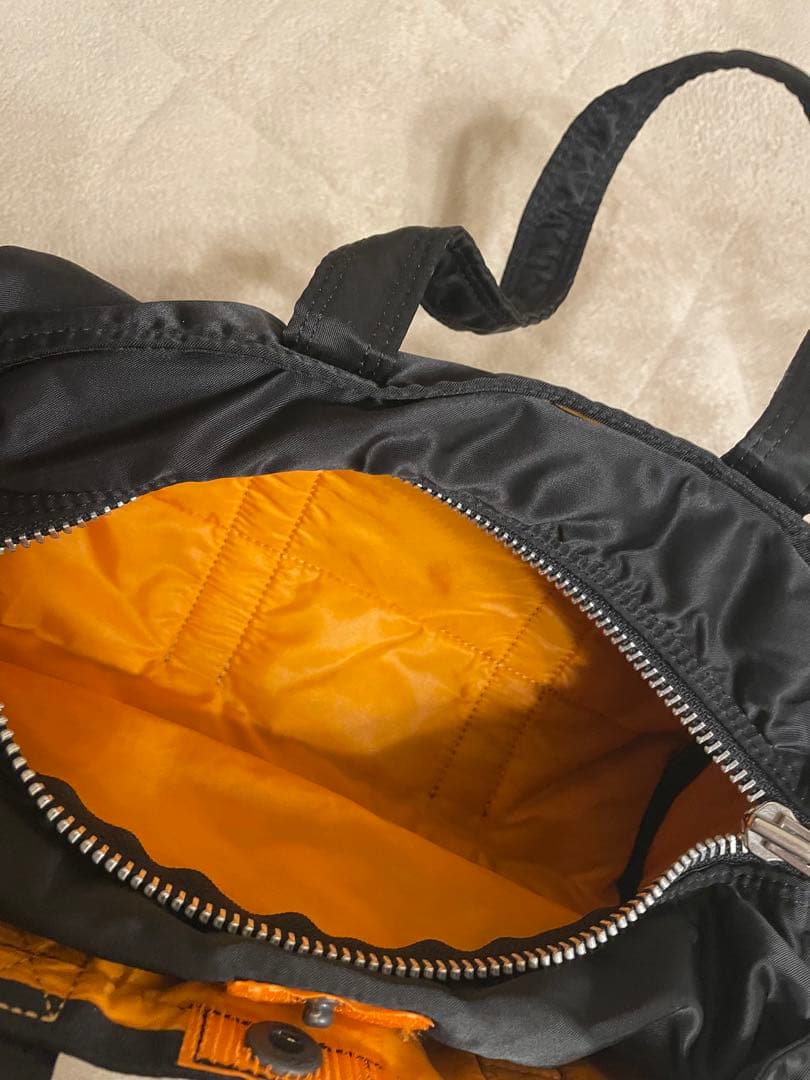 PORTER タンカーブラック ドラムバッグS ミニボストンバッグ