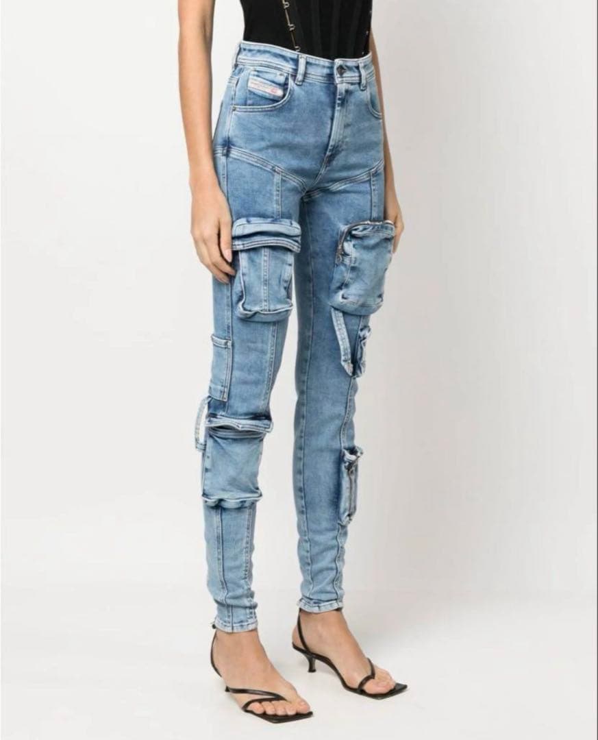 Diesel 1984 Slandy High カーゴジーンズ