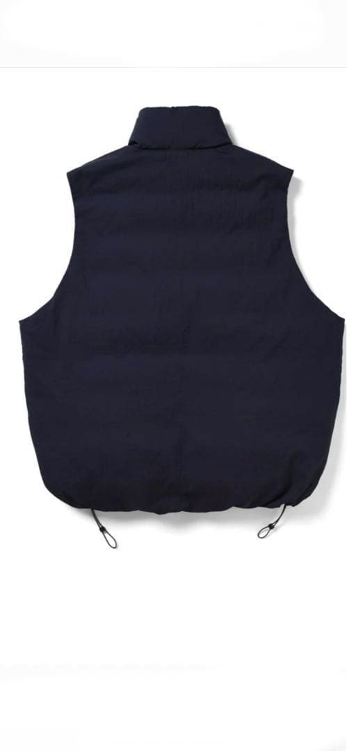 ネイビー ダウンベスト　ES.1 Light Down Vest