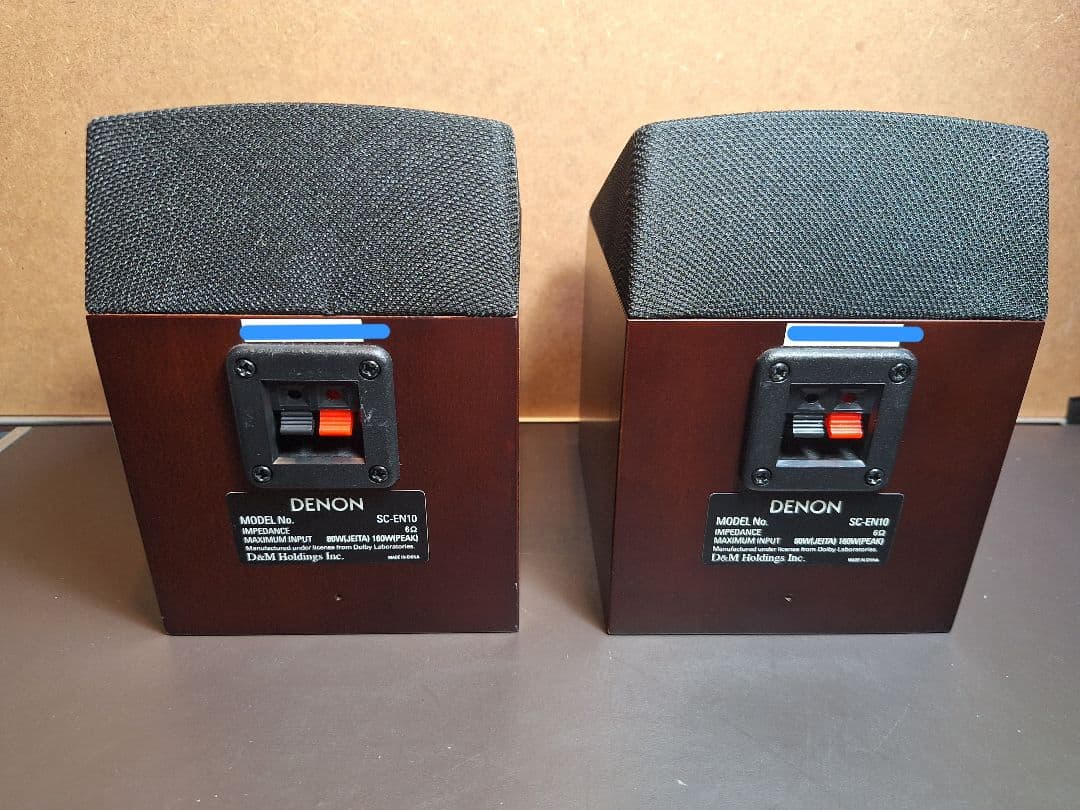 DENON ドルビーアトモス・イネーブルドスピーカー SC-EN10 木目2本