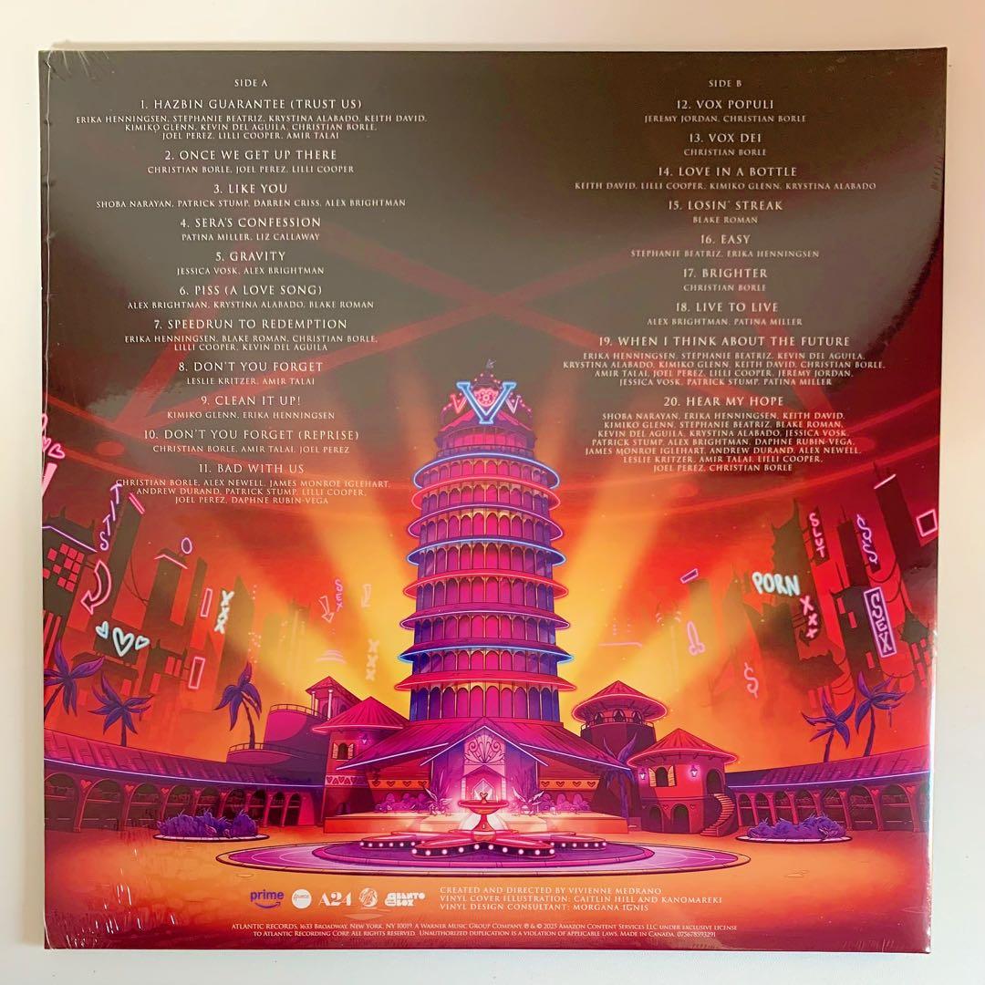 【新品】 ハズビンホテル シーズン2 レコード Vox Face ver(限定)