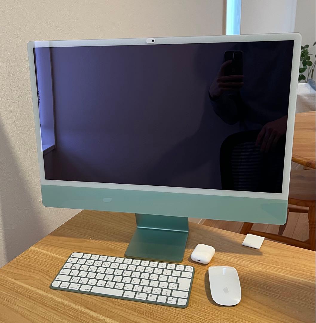 iMac 24インチM1 CPU:8C GPU:8C 8GB 256GB