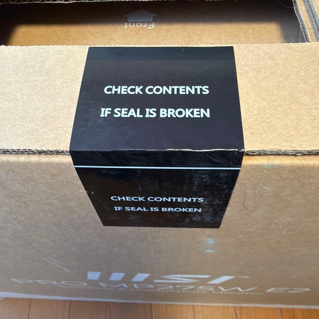 ディスプレイ・モニター本体 MSI PRO MP275W E2