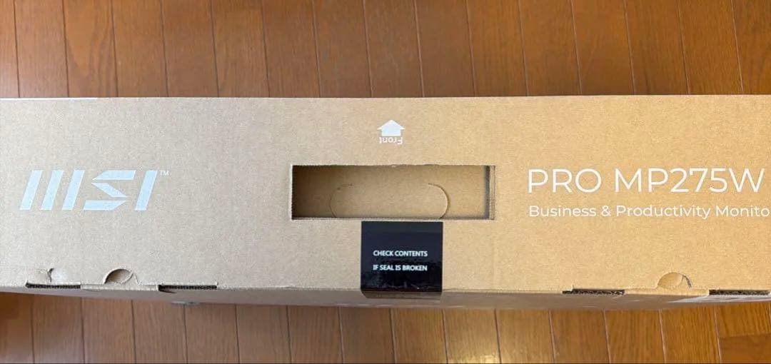 ディスプレイ・モニター本体 MSI PRO MP275W E2