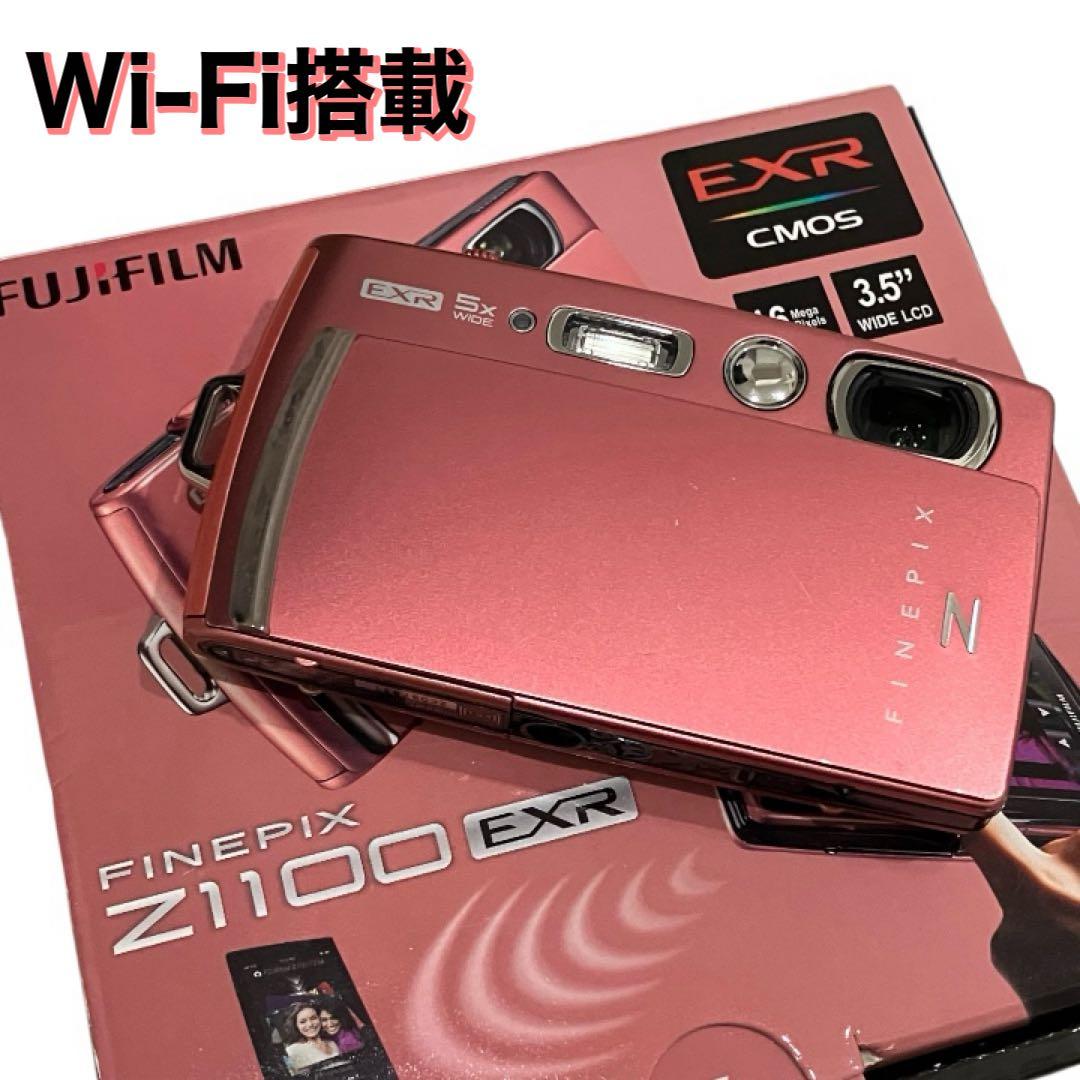 FUJIFILM フジフィルム FinePix Z1100EXR ピンクデジカメ