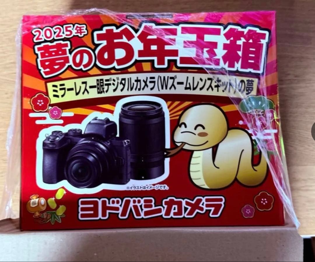 ヨドバシ2025夢のお年玉箱 ミラーレス一眼Nikon Z50