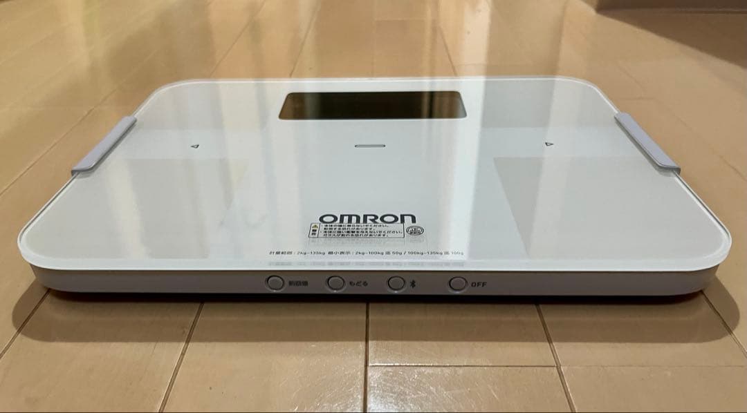 OMRON 体重計 KRD-603T2-W ホワイト