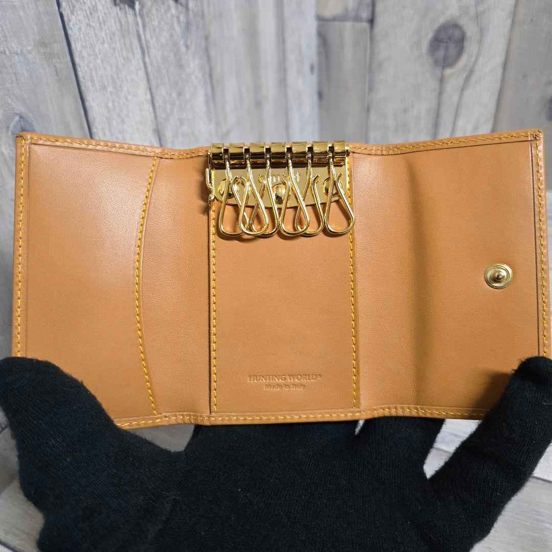 ハンティングワールド HUNTING WORLD 6連 キーケース 未使用品