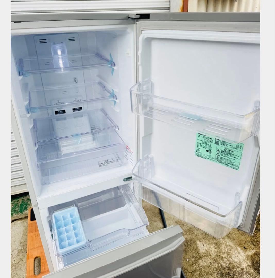 10h26. 三菱 ノンフロン冷凍冷蔵庫 MR-P15A-S形 168L