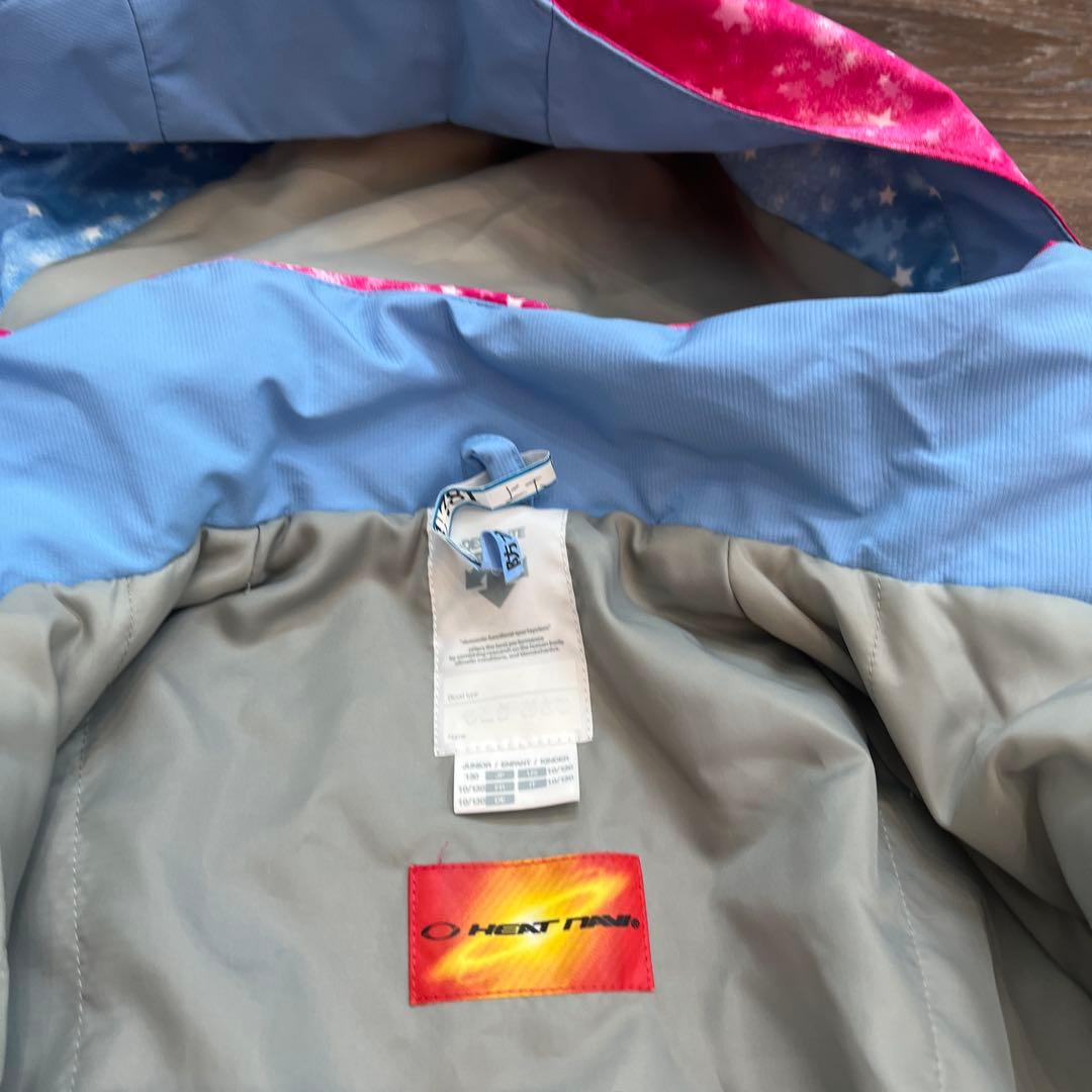 デサント　美品　　セットアップ　上下　スキーウェア　130 女の子