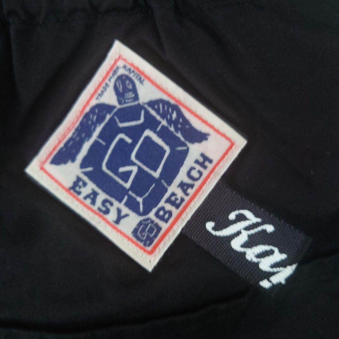 【kapital】コーマバーバリー　イージービーチGOショートパンツ 2-M 黒