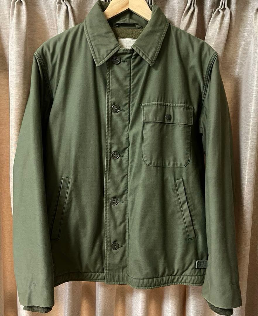 米軍　A-2 デッキ ジャケット　ヴィンテージ