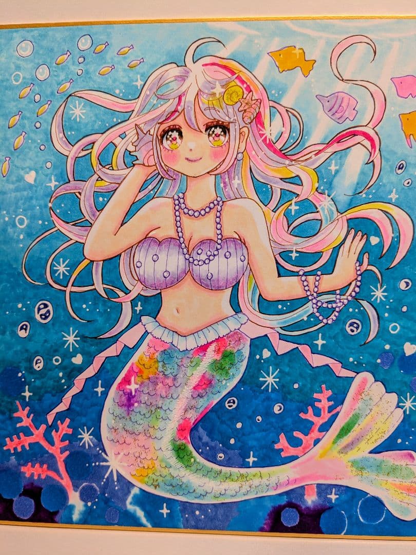 ウパパ　オリジナル手描きイラスト原画