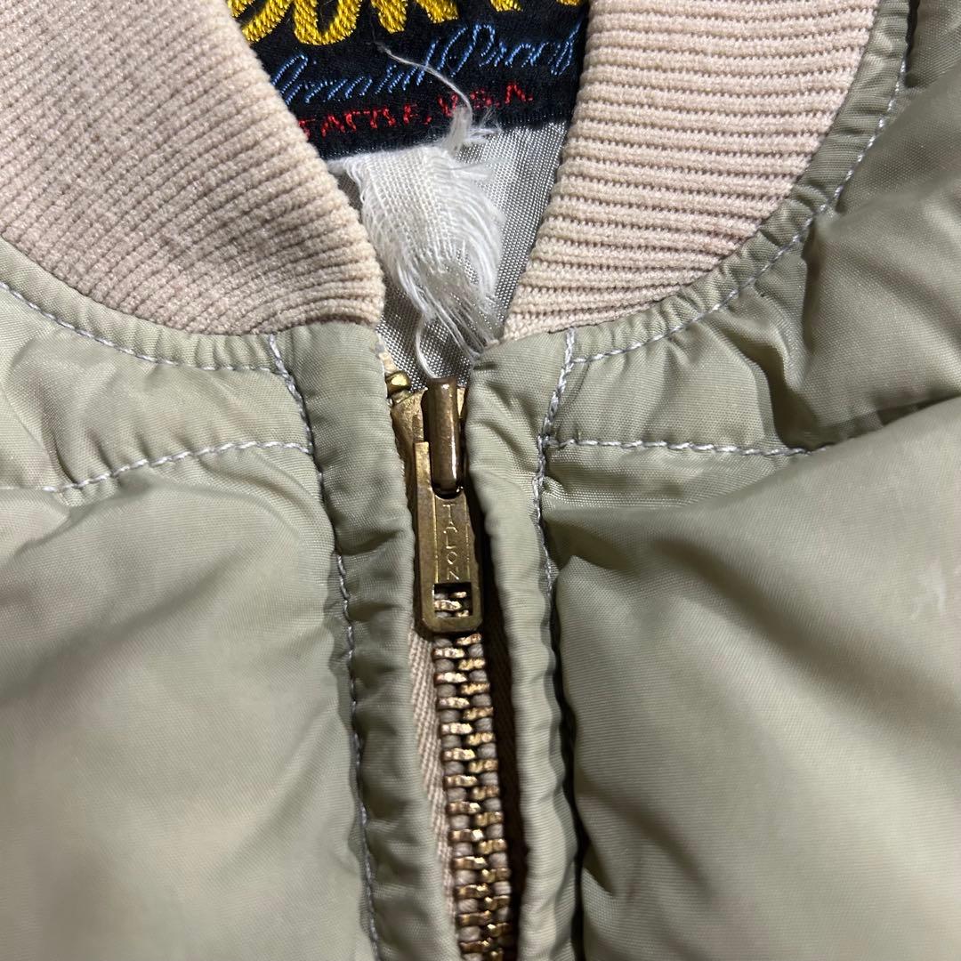 j*3様 50s~60s VINTAGE USA 日の出タグ グースダウンベスト