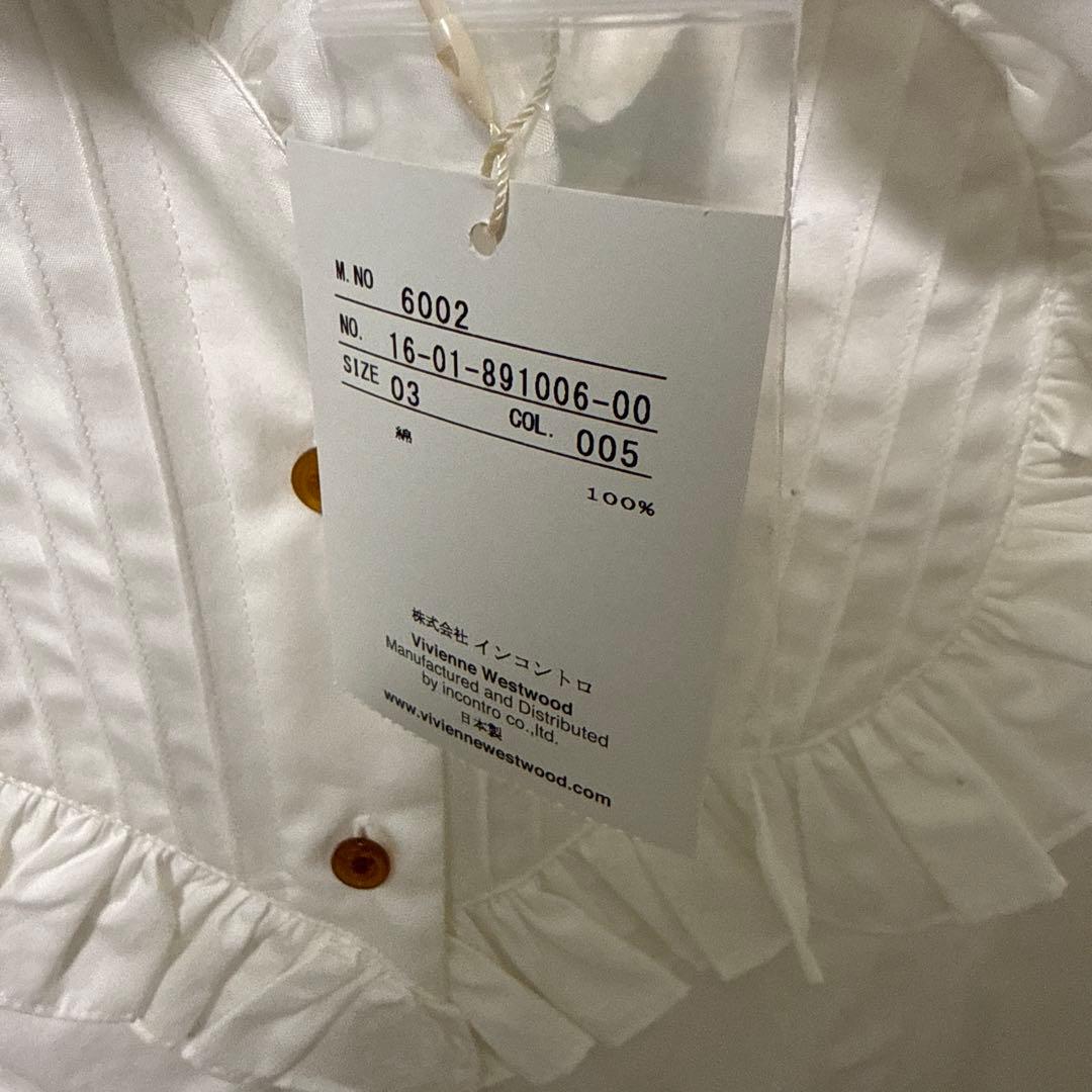 シュシュVivienne Westwood RED 長袖シャツ サイズ3