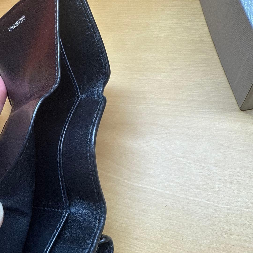 BALENCIAGA 三つ折財布 ロコ型押しミニ財布