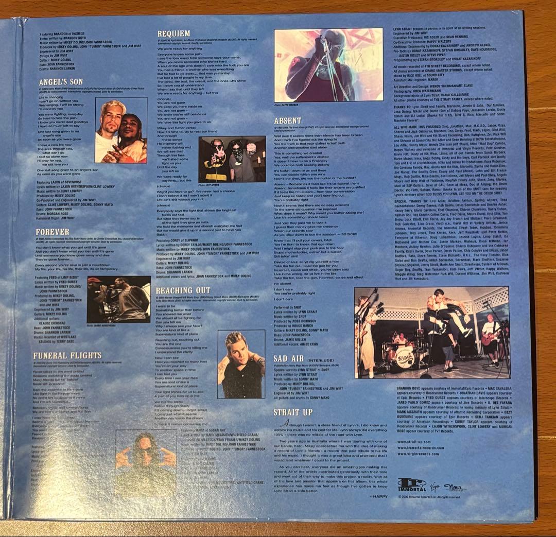 Strait Up アナログレコード　SNOT