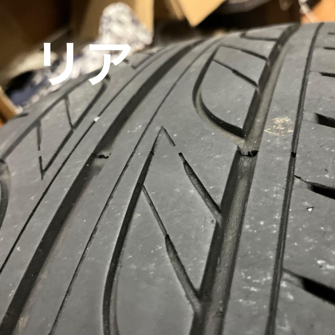 タイヤ　ホイール4本セット 215−45−17 100ピッチ