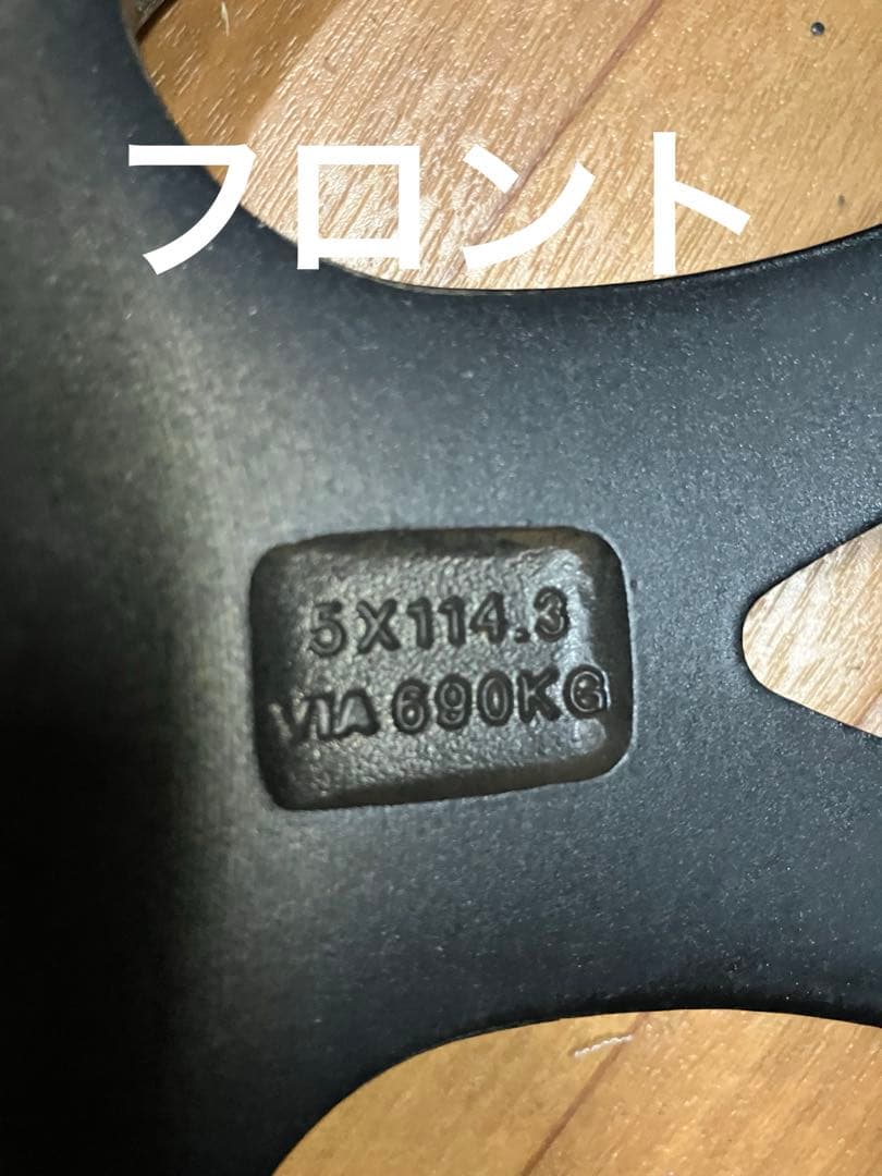 タイヤ　ホイール4本セット 215−45−17 100ピッチ