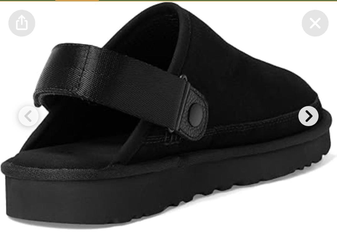 UGG M Golden Coast Clog ブラック 7★25センチ新品