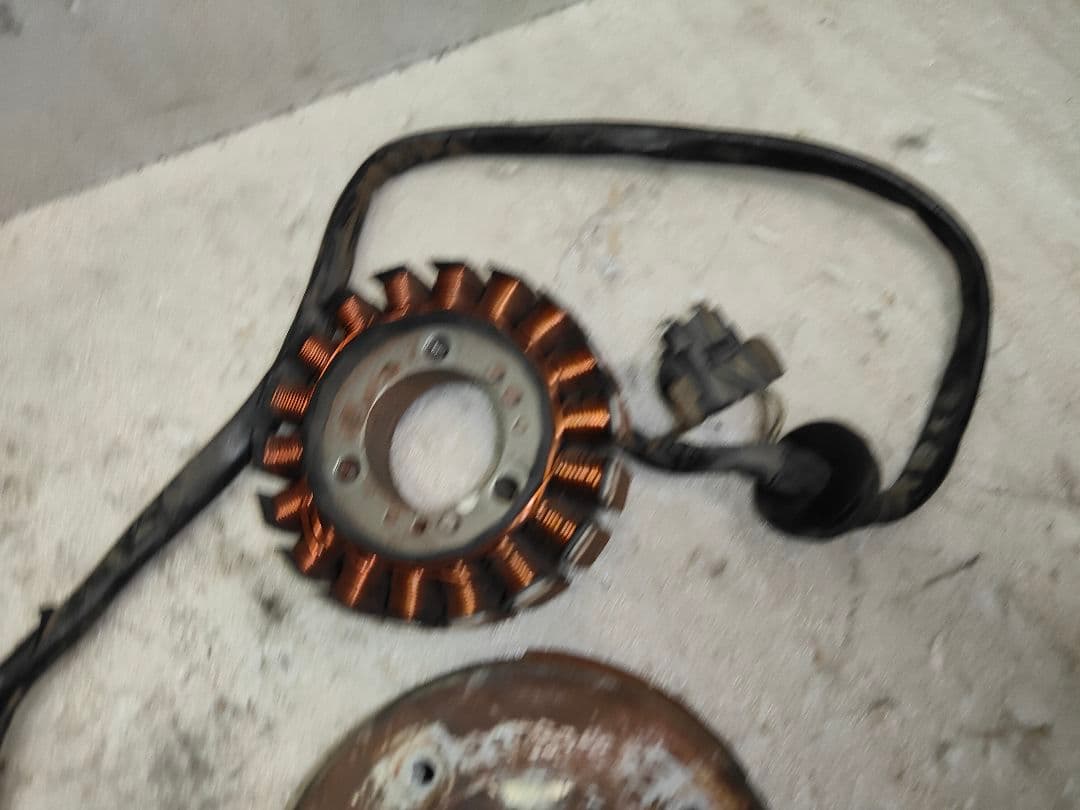 SE12J シグナスX 純正ローター改 軽量加工済み ジェネレーター付き