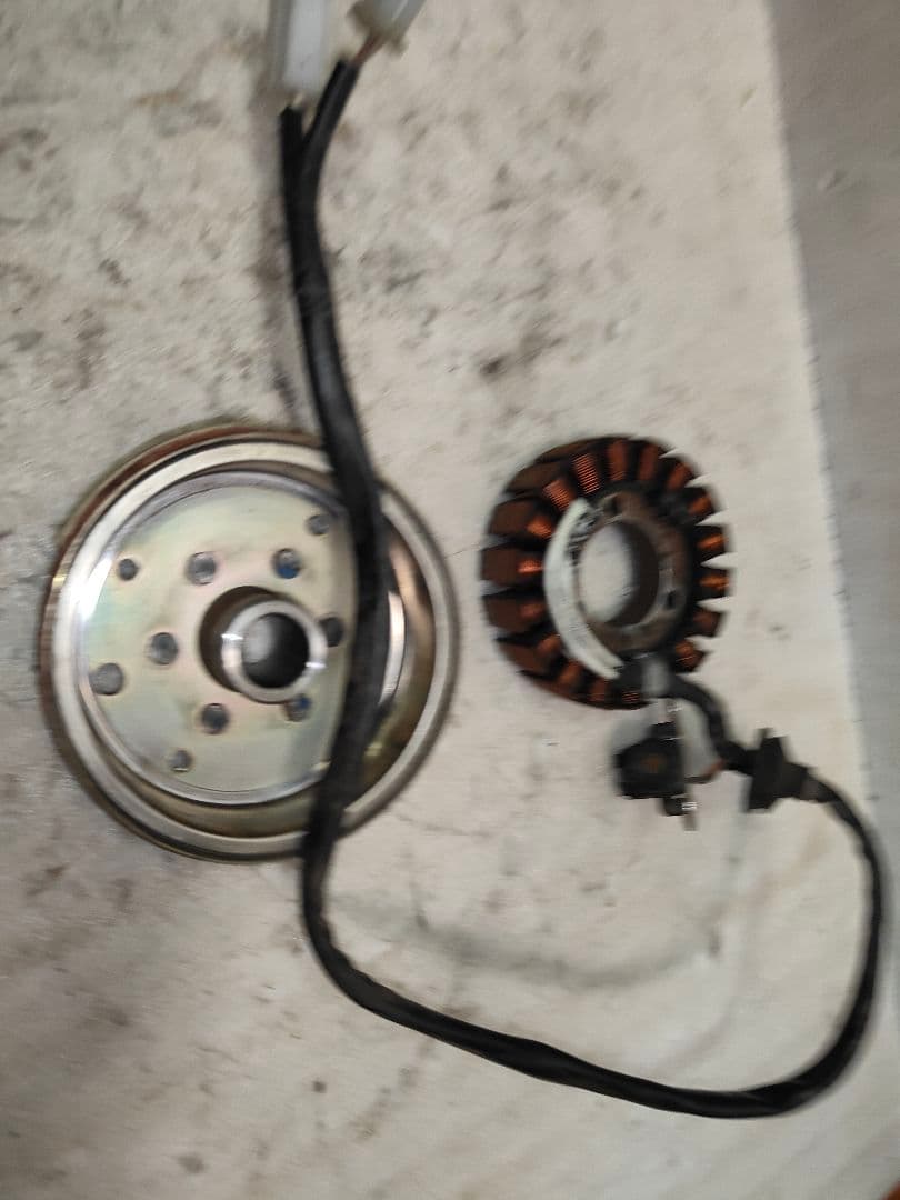 SE12J シグナスX 純正ローター改 軽量加工済み ジェネレーター付き