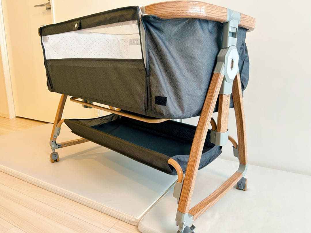【2025最新モデル】ベビーベッド 添い寝可 折りたたみ可 ゆりかご