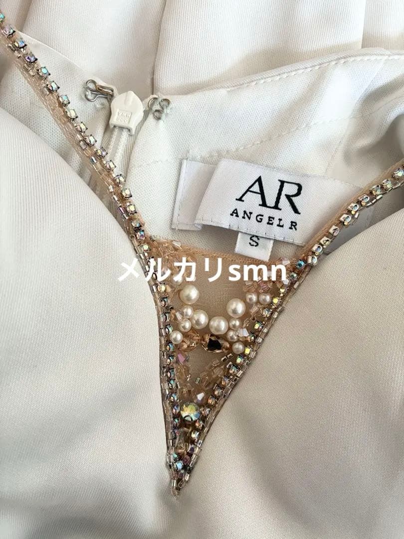 angelr ドレス　S ベージュ　イルマ　シュガー