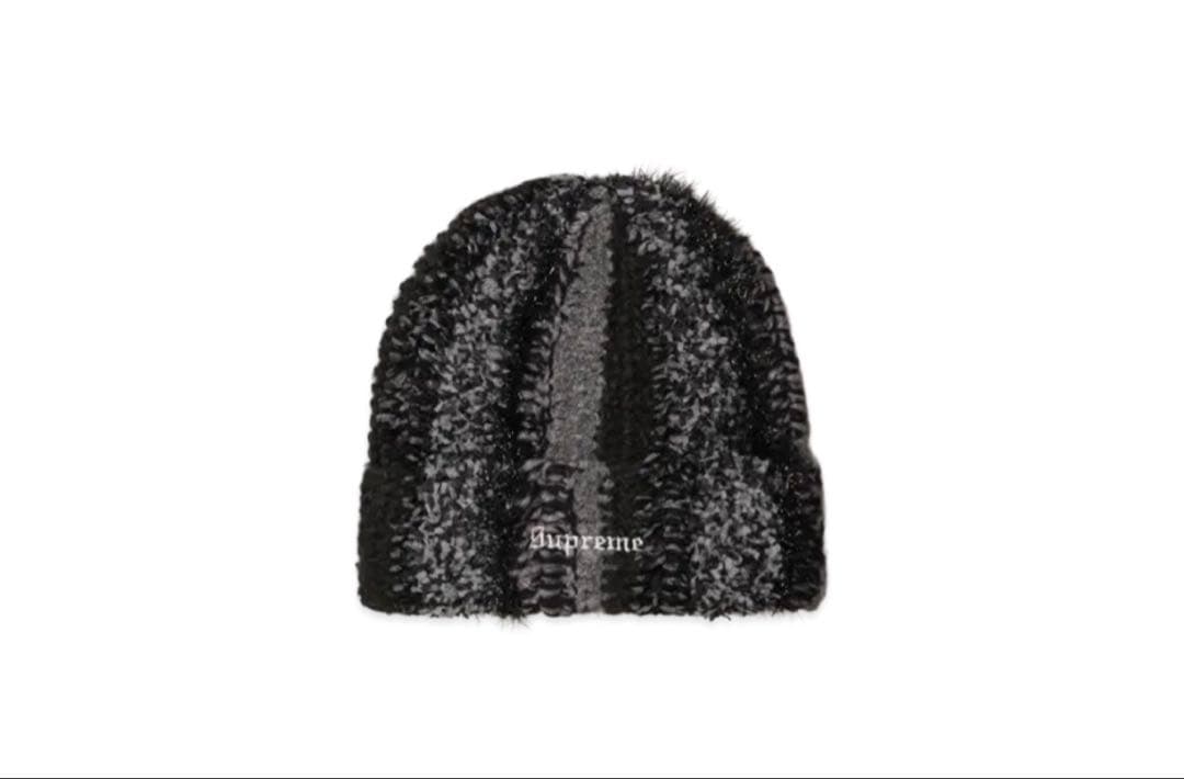Supreme ブラック ニット帽