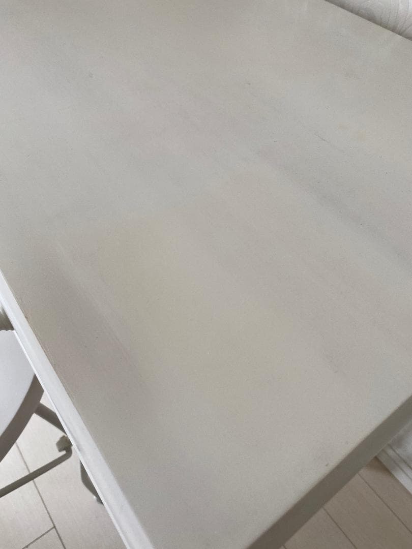 ロートアイアンデスク　ホワイト