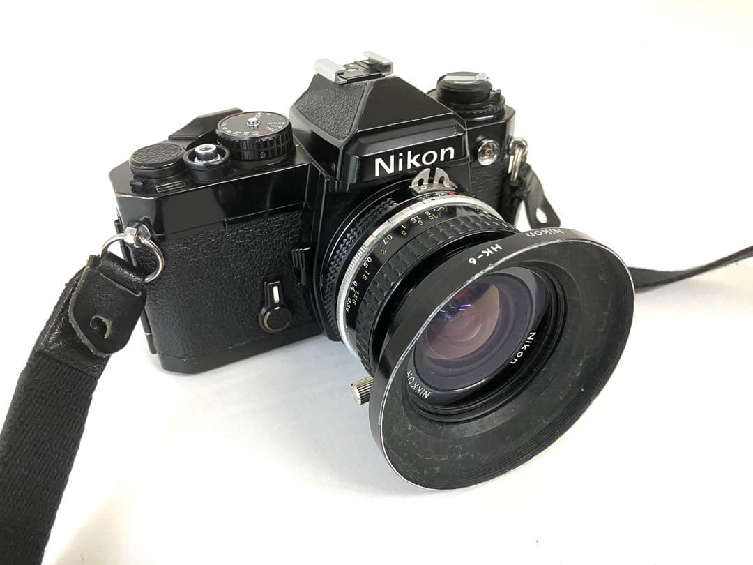 Nikon FE ブラック／20mm F3.5レンズ付 分売可
