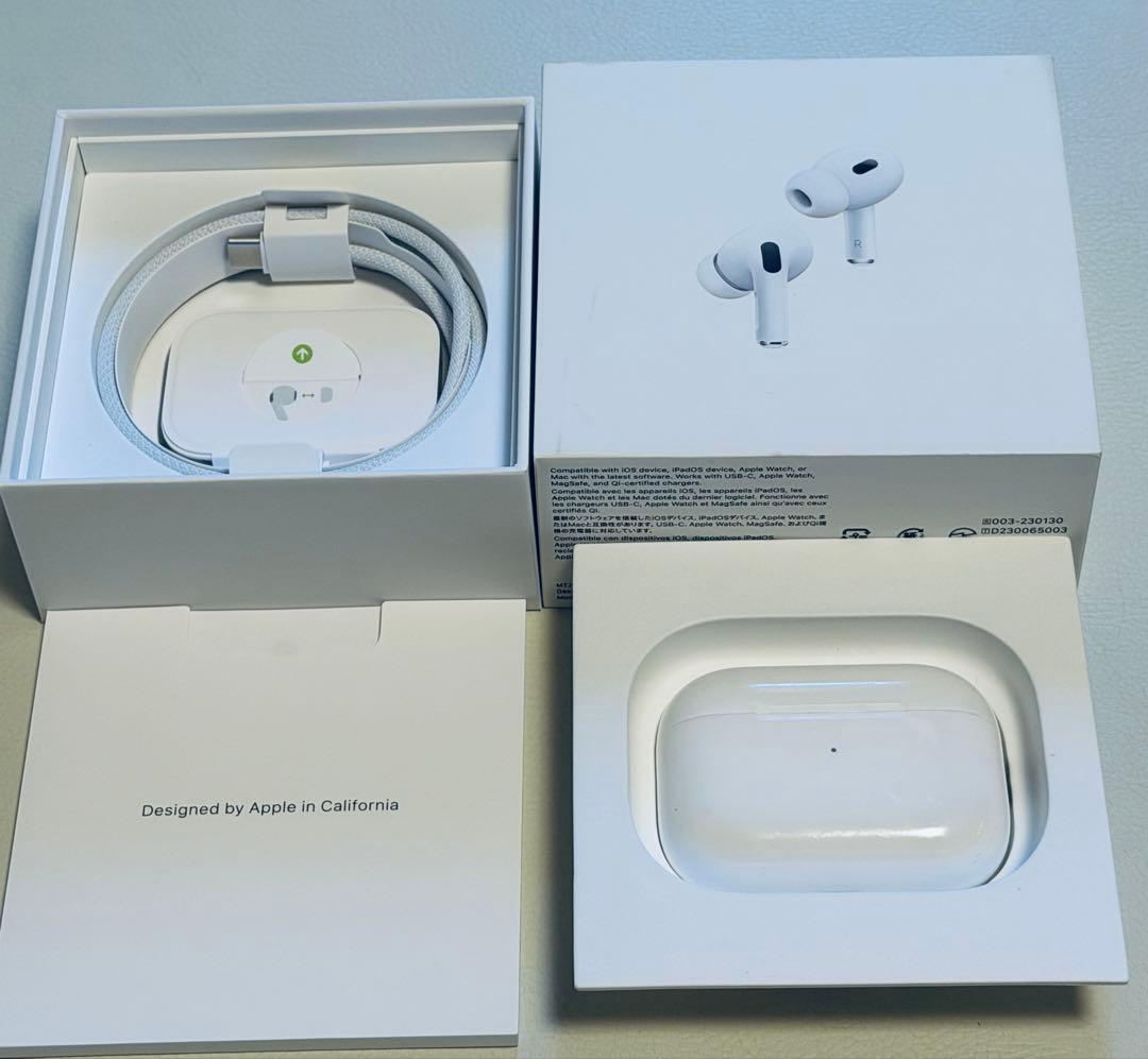 【週末値下】Airpods Pro 2 第2世代 USB-C 付属品未使用