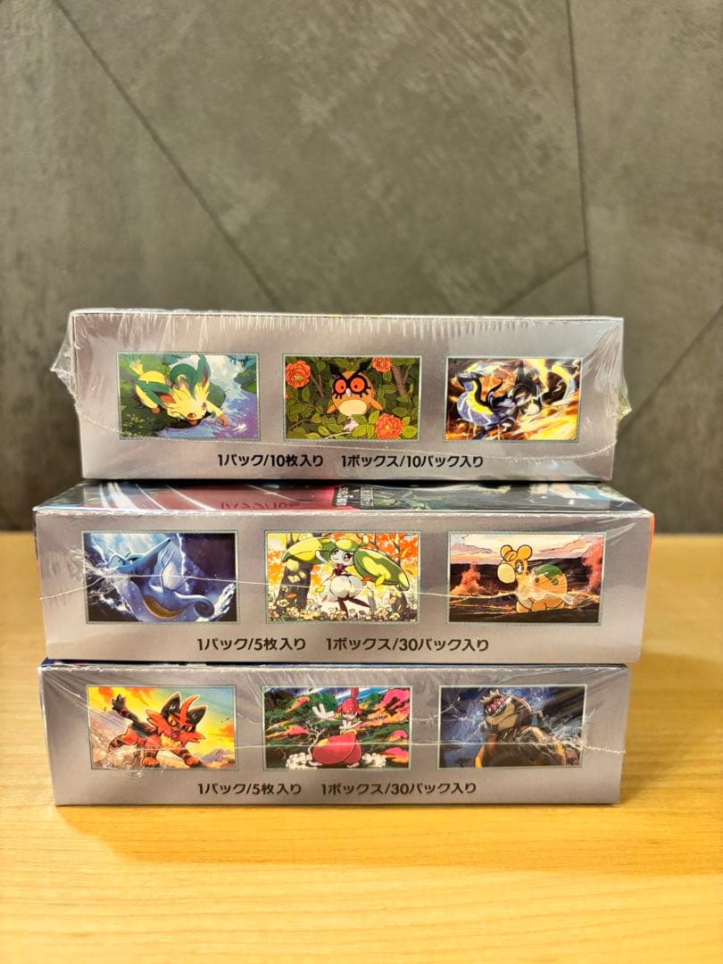 ポケモンカードゲームテラスタルフェス等 ボックス まとめ売り シュリンク 付き