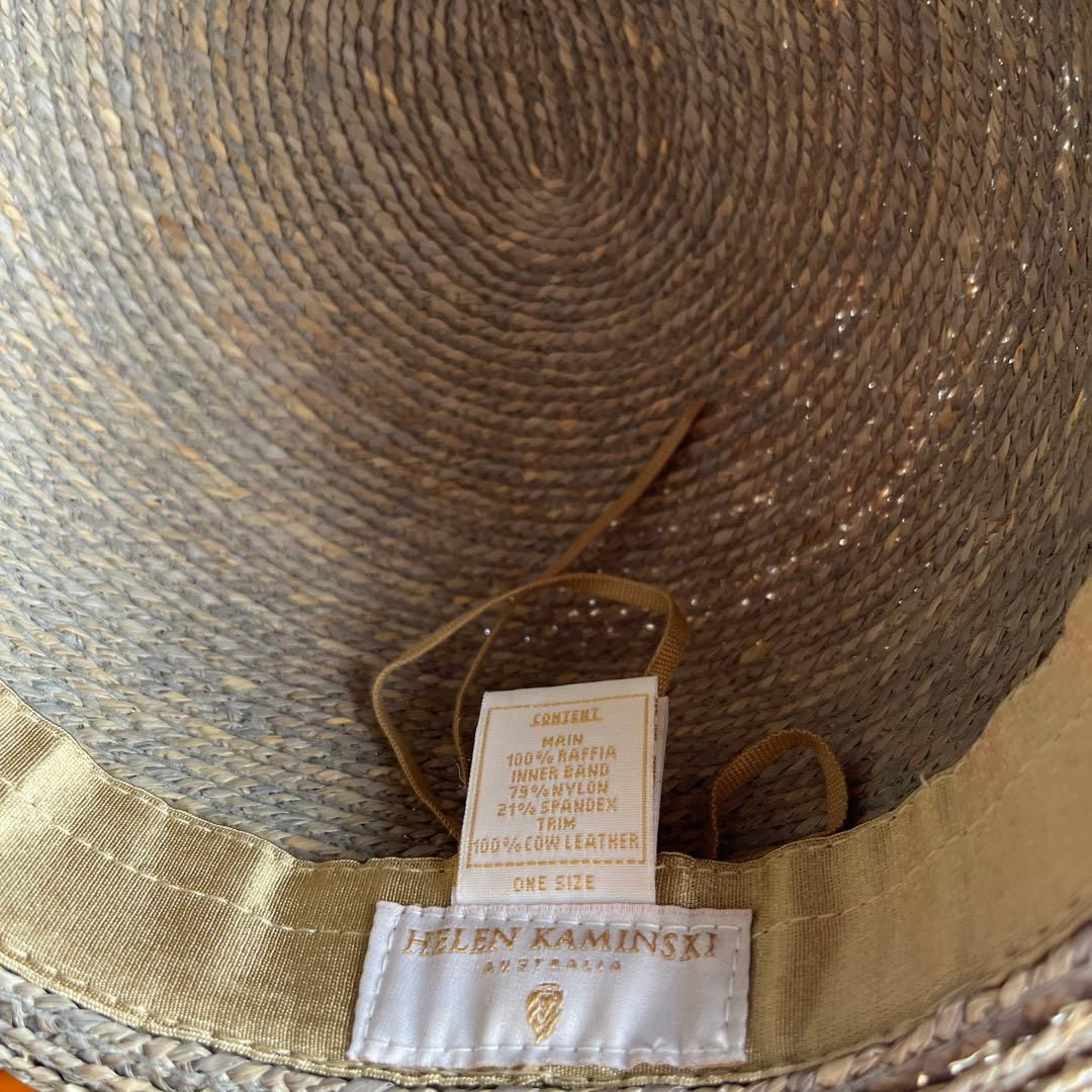 ヘレンカミンスキー　ストローハット 　 helen kaminski