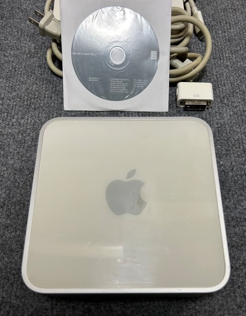 Macデスクトップ Mac mini original PPC G4 1.25 1Gb 40Gb
