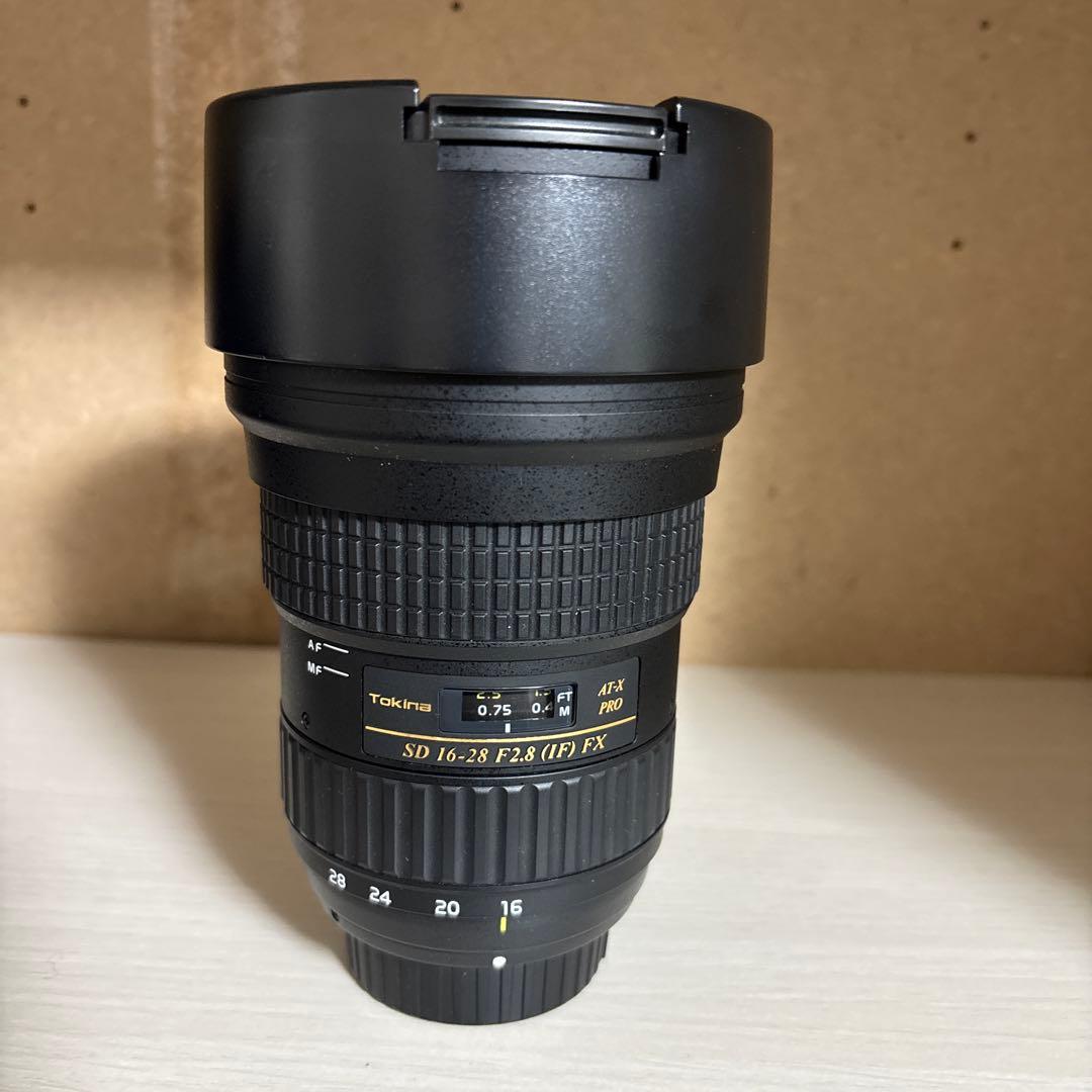 【値下げ】Tokina SD 16-28 F2.8(1F)FX レンズケース付き