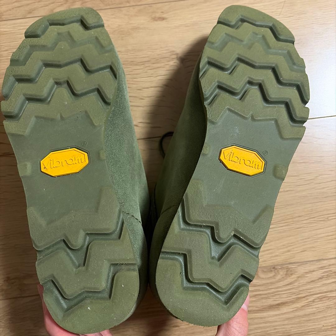 み*ー様 clarks wallabee GTX green TSY ブナさん着