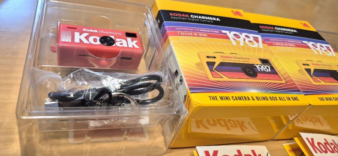 【新品】Kodak 1987 トイカメラ Charmera 2台セット