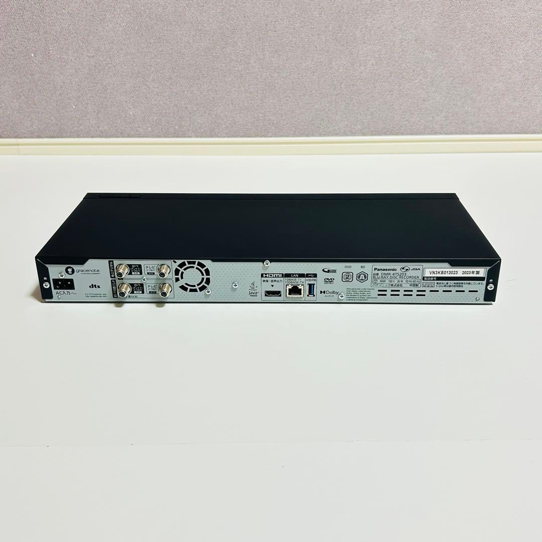 【ほぼ未使用】Panasonic 4Kディーガ DMR-4TS203