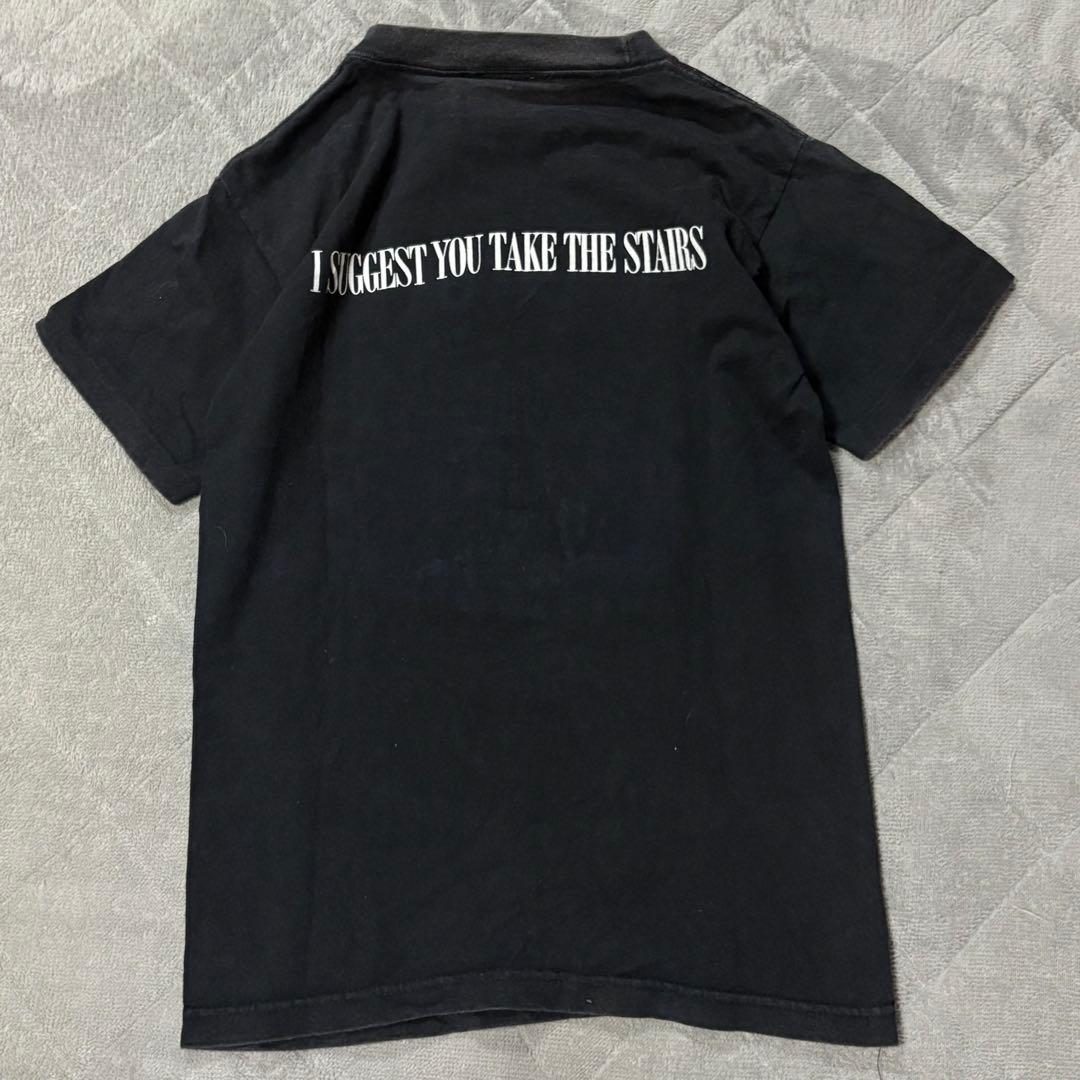 90s ヴィンテージ　ミッキー　ディズニー　タワー・オブ・テラー　Tシャツ　黒