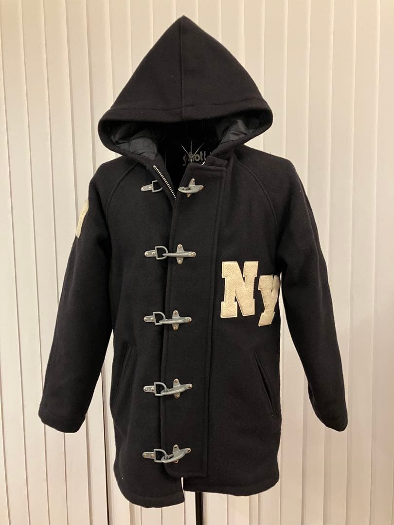 Schott【ショット】 フード付きファイヤーマンジャケット ダッフルコート M